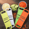Stainless Steel Vegetable Mandoline Slicer and Julienne Grater Set