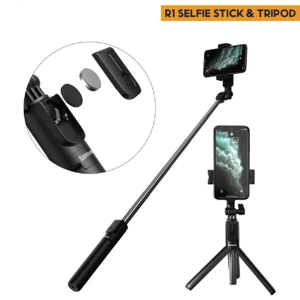 Bluetooth Selfie Stick & Portable Tripod Stand